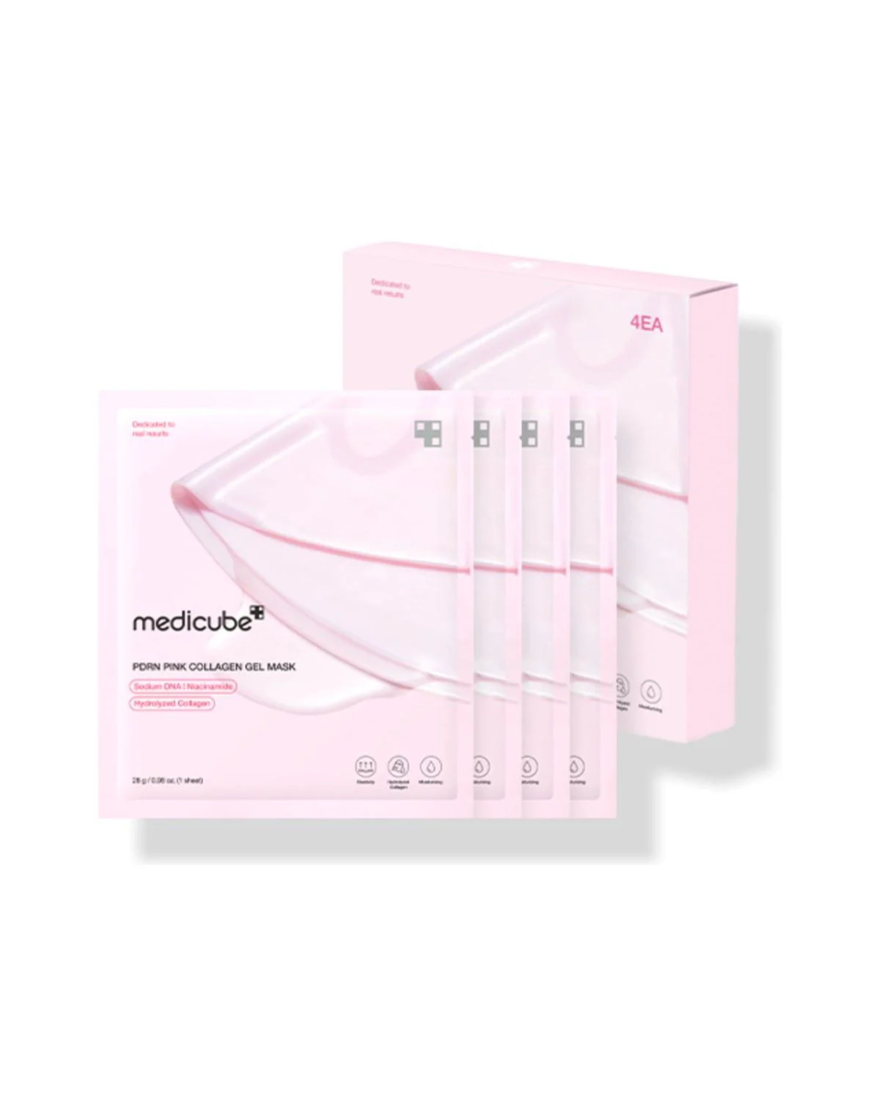 Medicube PDRN Pink Collagen Gel Mask 4EA - Image 11